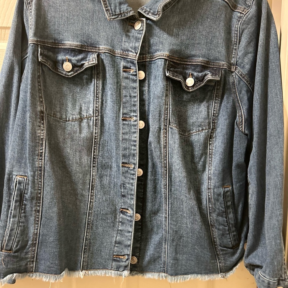 Baccinai Jean jacket 3x